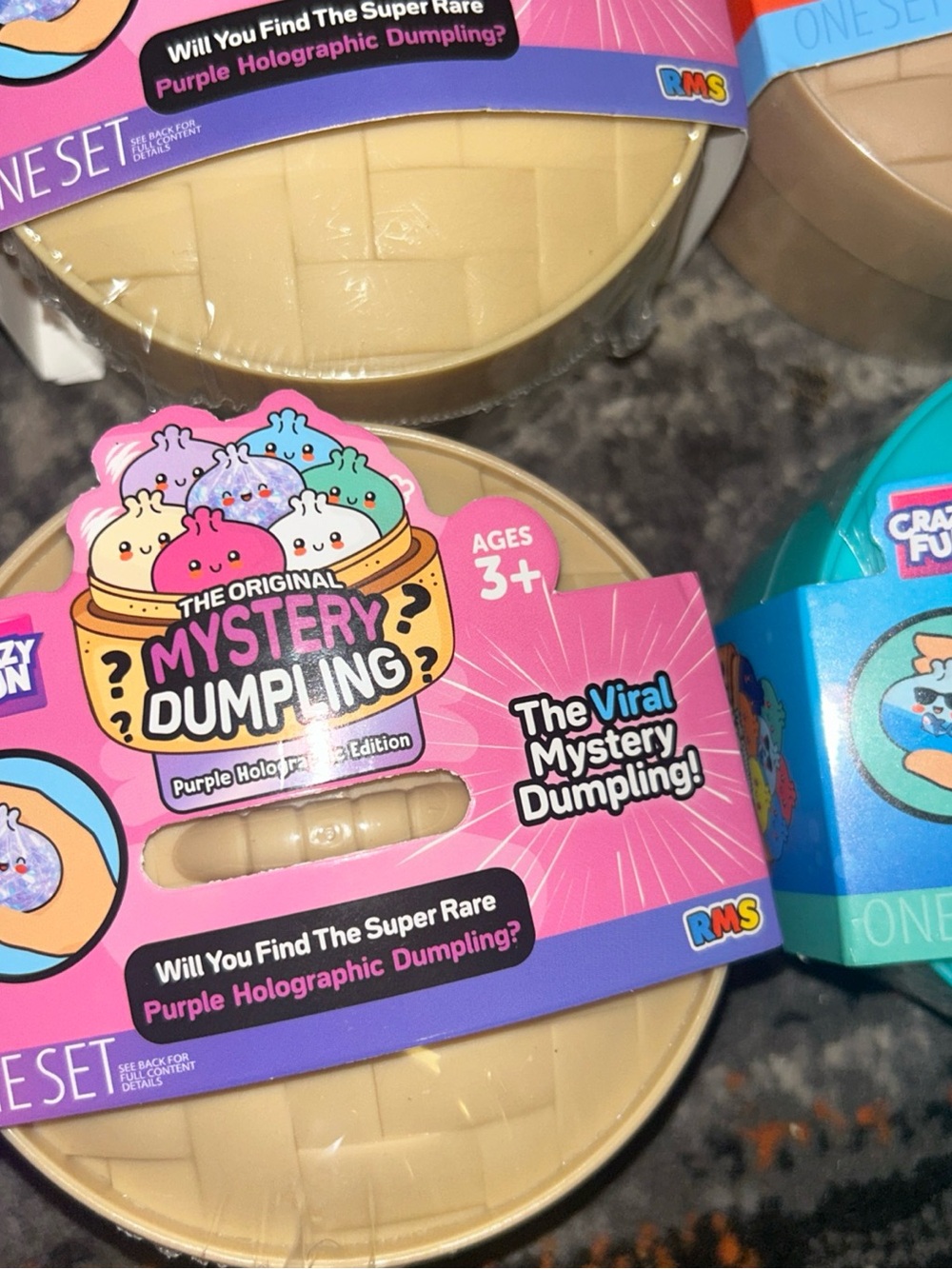 Mystery Dumpling Collectible Pack - Pink, Yellow, Teal, Cream - Picture 4 of 9